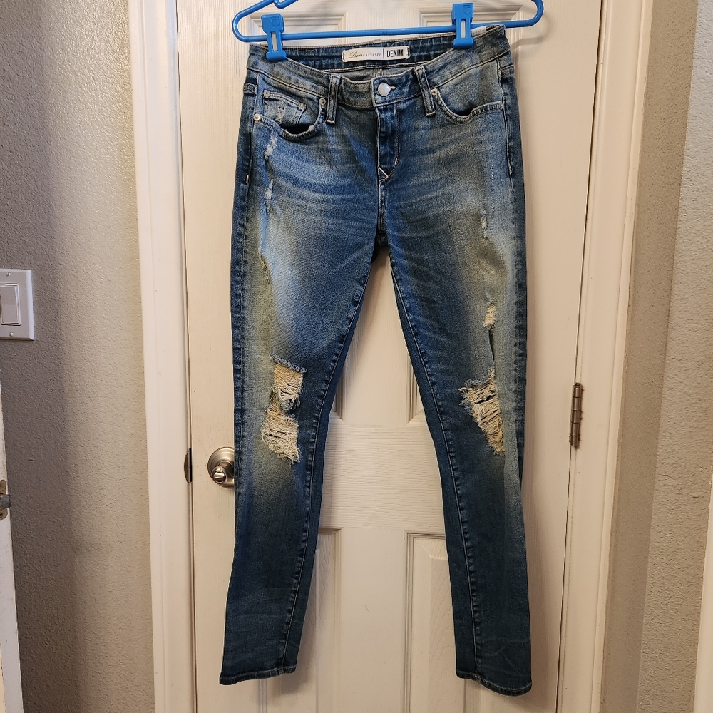 Lovers + friends ricky skinny jeans in broadway size 28